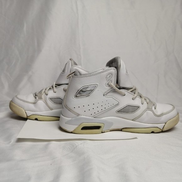 Jordan White Shoes Basket sneakers US 7 - Picture 2 of 11